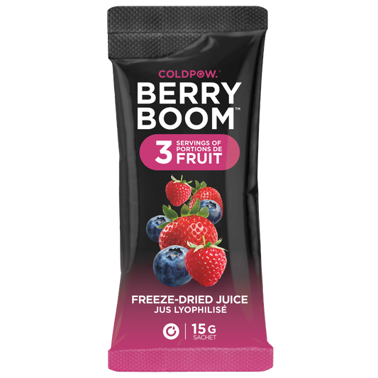 Coldpow Berry Boom Freeze-Dried Juice: Antioxidant Berry Boost, 15g Sachet